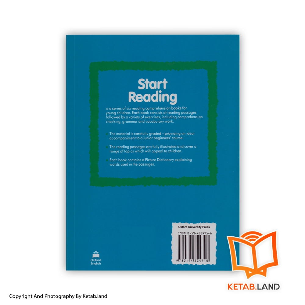 قیمت و خرید کتاب Start Reading 1 - تصویر دوم - تصویر جلد پشت کتاب - جلد شومیز