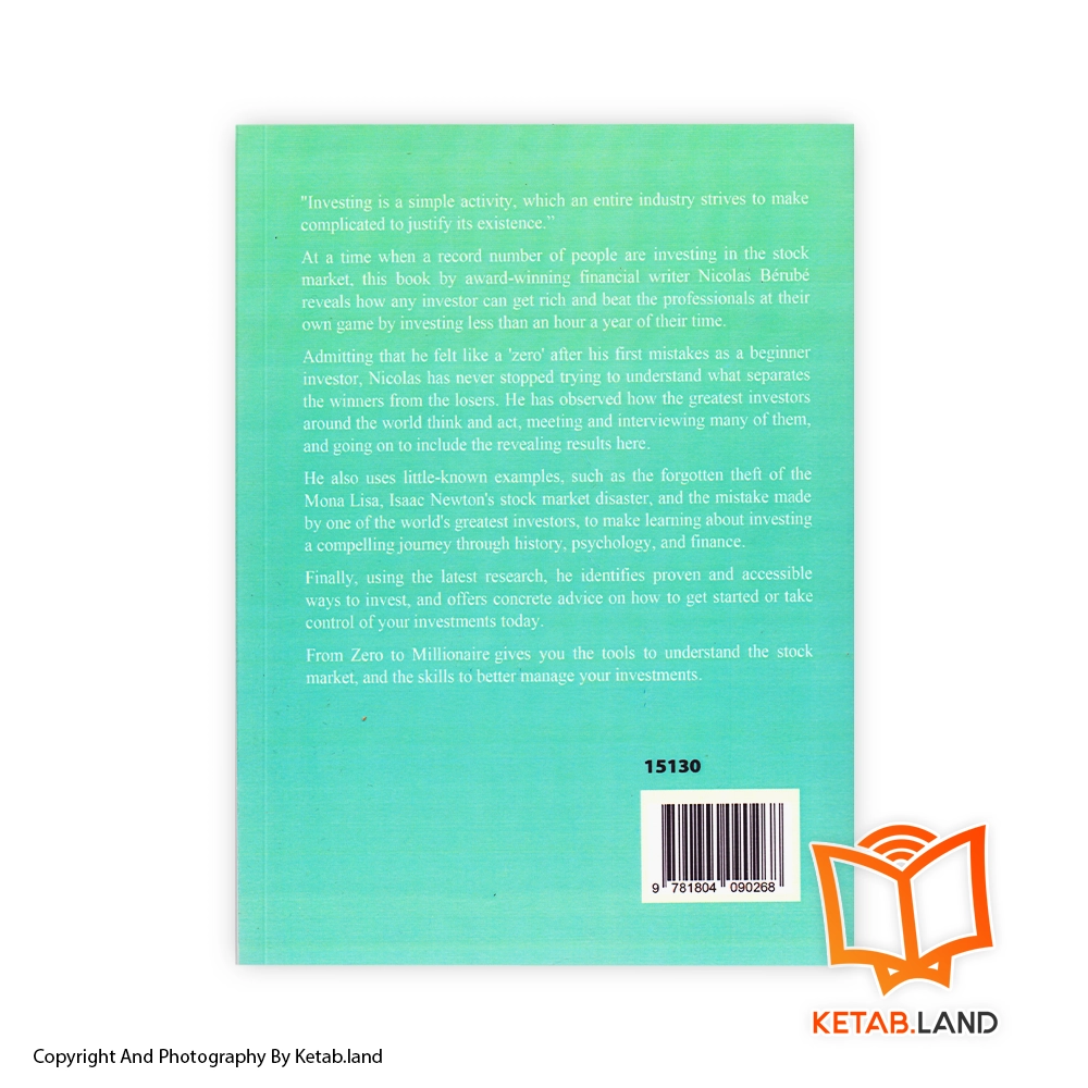قیمت و خرید کتاب From Zero to Millionaire - تصویر دوم - تصویر جلد پشت کتاب - جلد شومیز