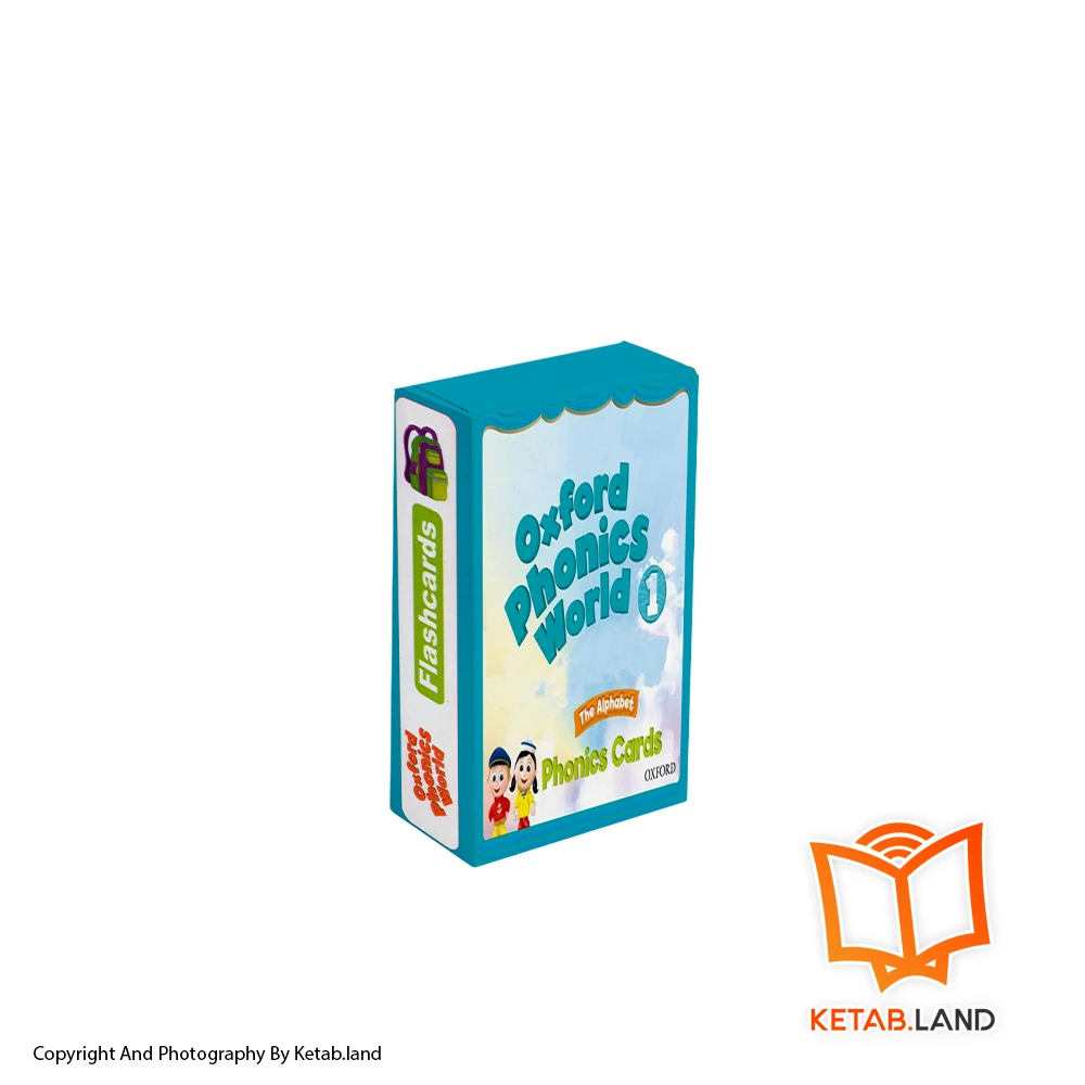 قیمت و خرید فلش کارت Oxford Phonics World 1 از کتاب لند - تصویر اصلی - تصویر اول - تصویر روی فلش کارت