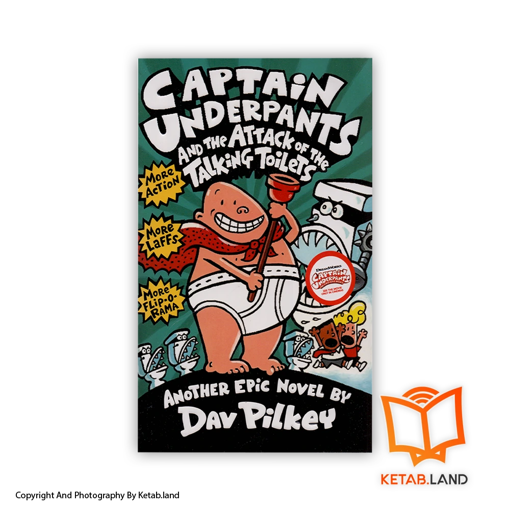 خرید کتاب Captain Underpants and the Attack of the Talking Toilets