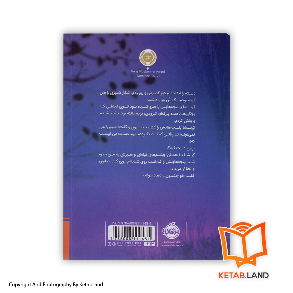 قیمت و خرید کتاب پاستیل های بنفش- تصویر دوم - تصویر جلد پشت کتاب - جلد شومیز