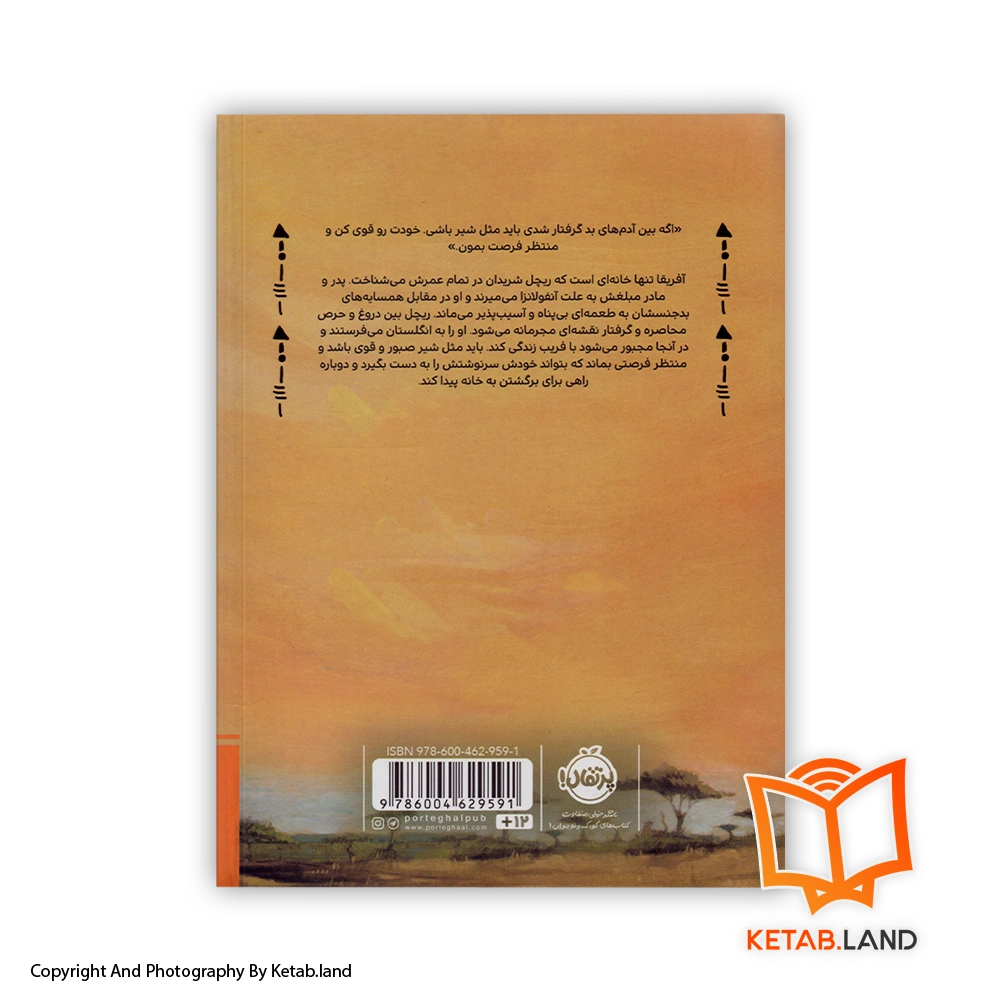 قیمت و خرید کتاب دختر آفریقا از گلوریا ولان- تصویر دوم - تصویر جلد پشت کتاب - جلد شومیز