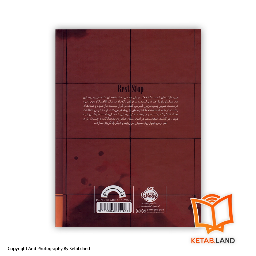 قیمت و خرید کتاب اقامتگاه بین‌راهی از نت کسیدی- تصویر دوم - تصویر جلد پشت کتاب - جلد گالینگور