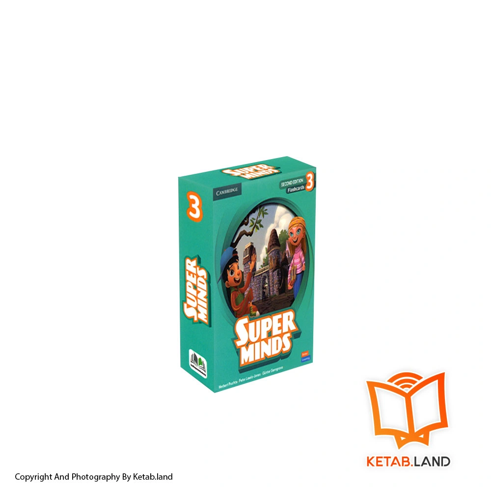 Super-Minds-3-2nd-flash-cart-front قیمت فلش کارت Super Minds 3 ویرایش دوم