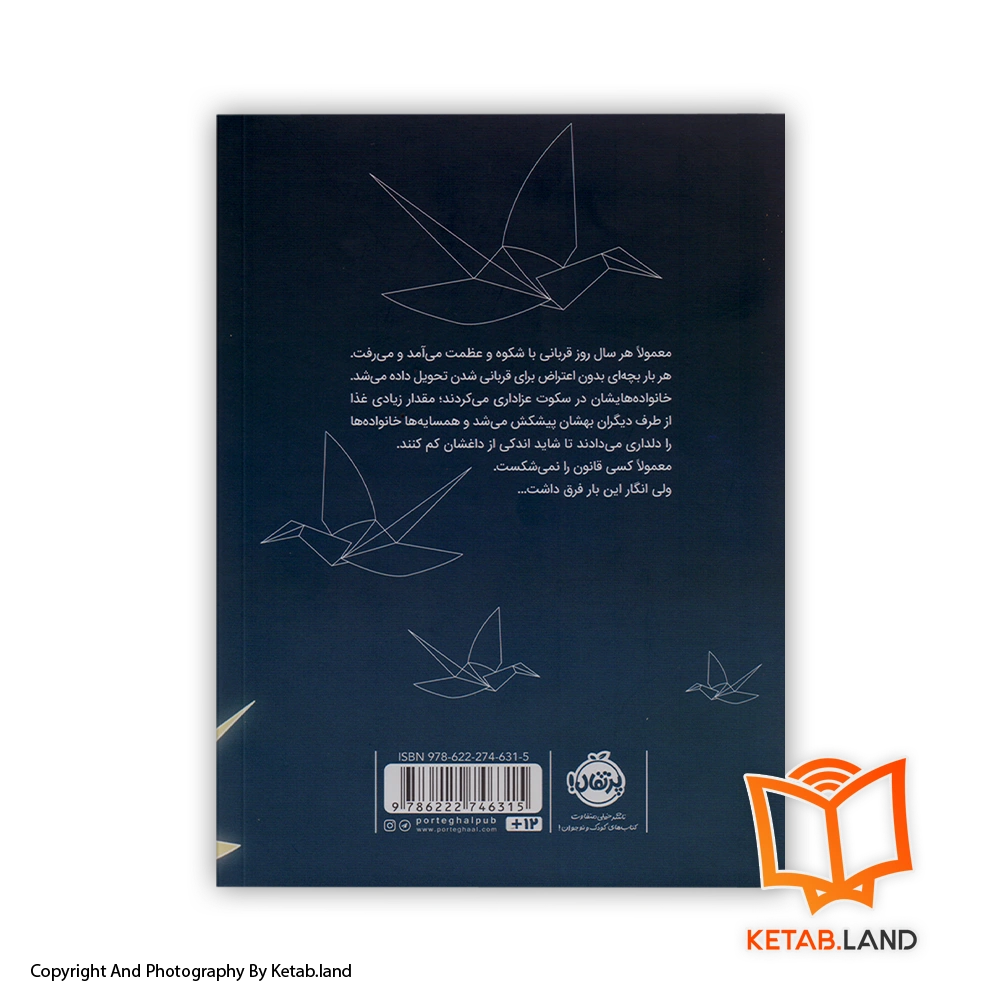 قیمت و خرید کتاب دختری ک ماه را نوشید- تصویر دوم - تصویر جلد پشت کتاب - جلد گالینگور