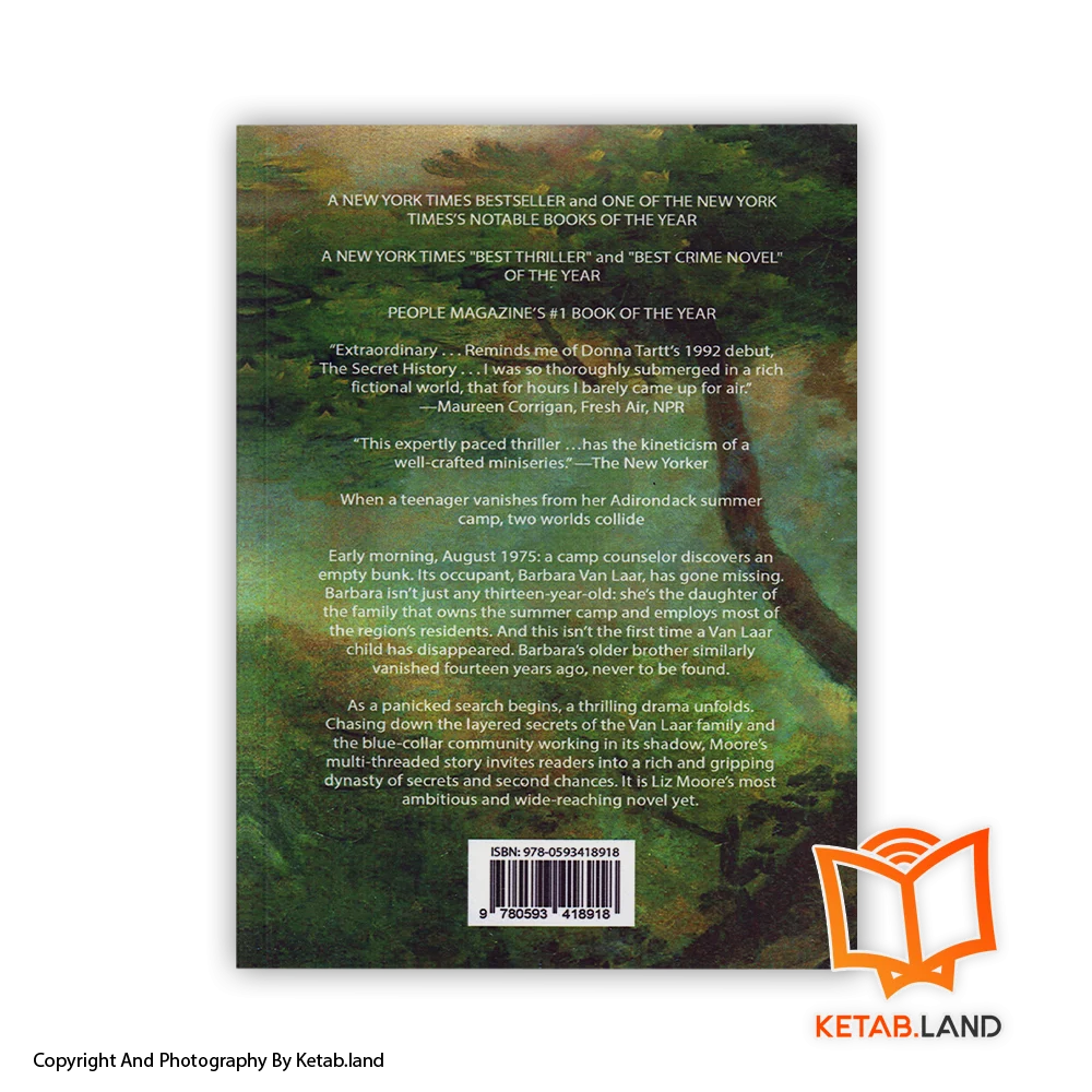 قیمت و خرید رمان The God of the Woods - تصویر دوم - تصویر جلد پشت کتاب - جلد شومیز