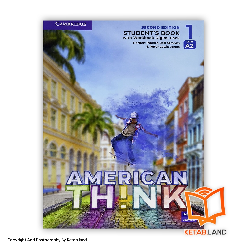 قیمت و خرید کتاب American Think 1 A2+ 2nd از کتاب لند - تصویر چهارم - تصویر متعلقات همراه کتاب - کتاب کار و DVD