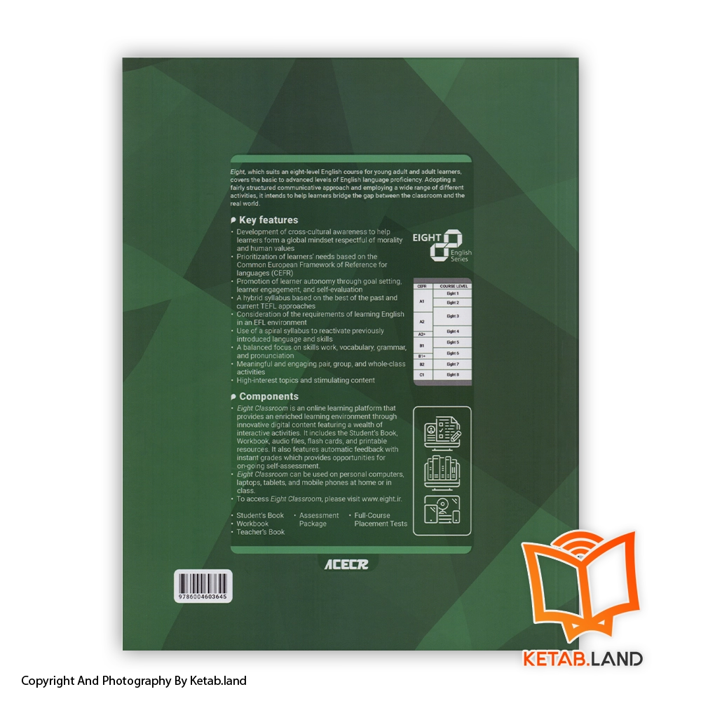 قیمت و خرید کتاب Eight 5B - تصویر دوم - تصویر جلد پشت کتاب - جلد شومیز