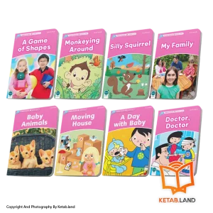 قیمت و خرید پک کتاب داستان های Dolphin Readers سطح Starter- از کتاب لند - تصویر اصلی - تصویر اول - تصویر جلد روی کتاب