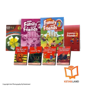 قیمت و خرید پک کامل کتاب های American Family And Friends 2 2nd از کتاب لند - تصویر اصلی - تصویر اول - تصویر جلد روی کتاب