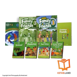 قیمت و خرید پک کامل کتاب های American Family And Friends 3 2nd از کتاب لند - تصویر اصلی - تصویر اول - تصویر جلد روی کتاب