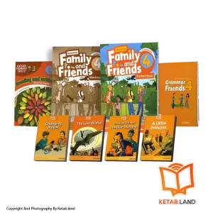 قیمت و خرید پک کامل کتاب های American Family And Friends 4 2nd از کتاب لند - تصویر اصلی - تصویر اول - تصویر جلد روی کتاب