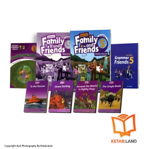 قیمت و خرید پک کامل کتاب های American Family And Friends 5 2nd از کتاب لند - تصویر اصلی - تصویر اول - تصویر جلد روی کتاب