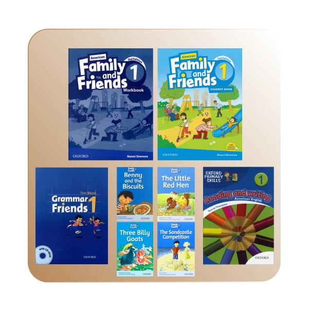 book-package 10 پک کتاب های Family ad Friends 1