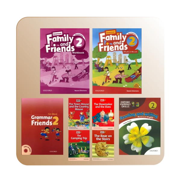 book-package 11 پک کتاب های Family ad Friends 2
