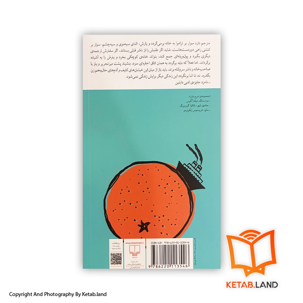 قیمت و خرید کتاب نامزد آقای مترجم- تصویر دوم - تصویر جلد پشت کتاب - جلد شومیز