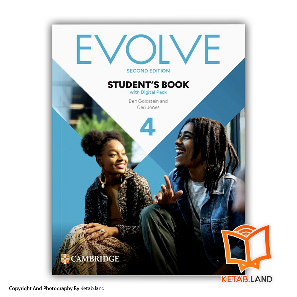 قیمت و خرید کتاب Evolve 4 2nd از کتاب لند - تصویر دوم - تصویر جلد روی کتاب دانش آموز