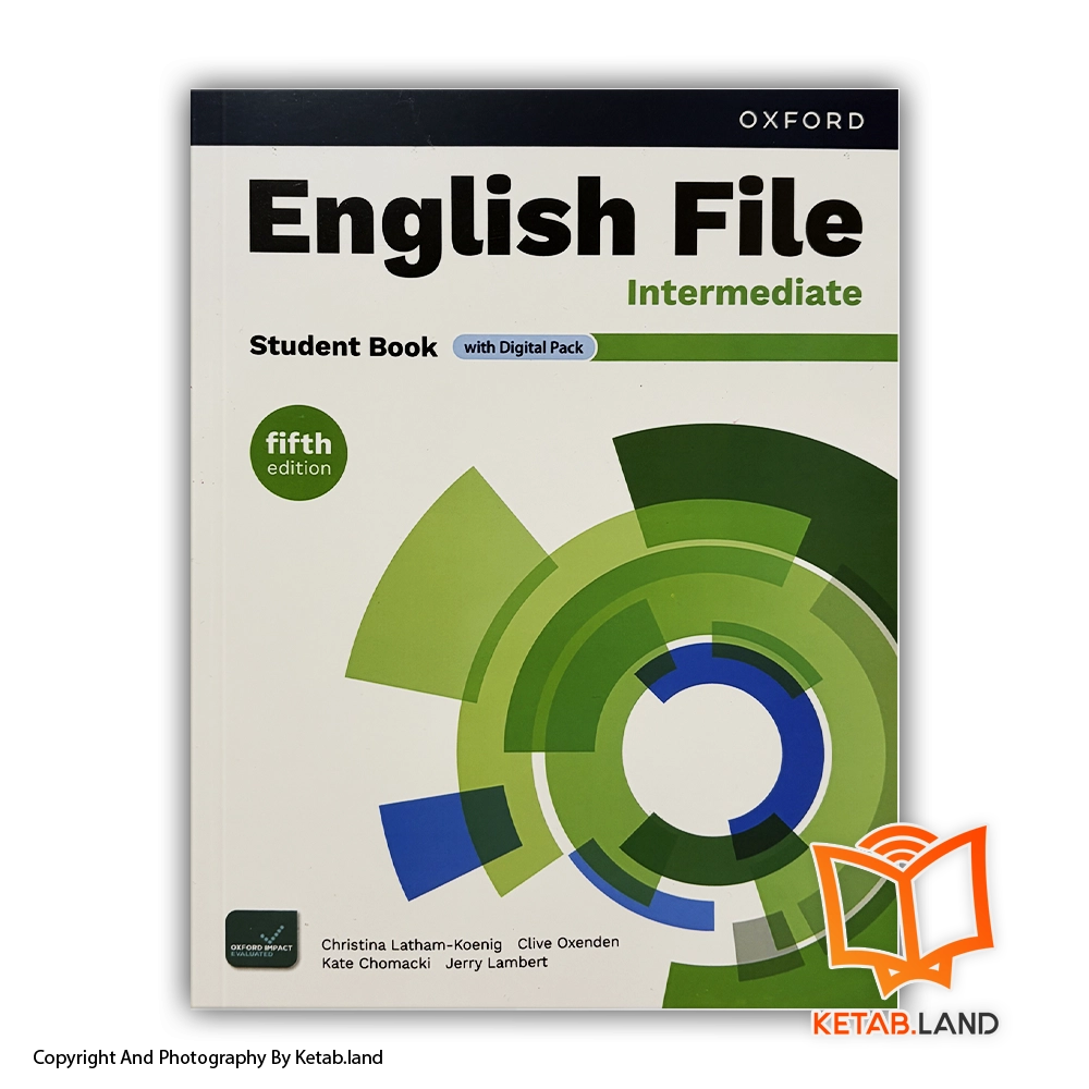 قیمت و خرید کتاب English File Intermediate 5th از کتاب لند - تصویر دوم - تصویر جلد روی کتاب