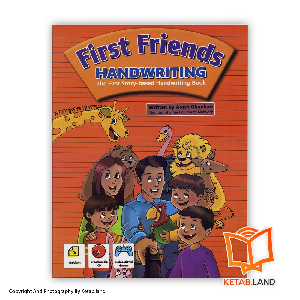 قیمت و خرید کتاب First Friends Handwriting از کتاب لند - تصویر اول و اصلی - تصویر جلد روی کتاب دانش آموز