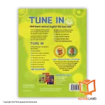 قیمت و خرید کتاب Tune In 1 از کتاب لند - تصویر سوم - تصویر جلد پشت کتاب دانش آموز