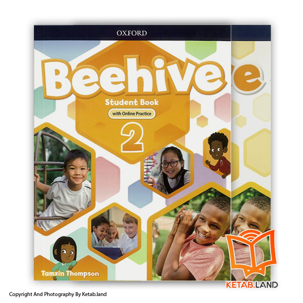 American Beehive 2-Book-Main-Image-First-Image-Front-Image-with-Workbook-of-Book جلد کتاب American Beehive 2، کتاب کار